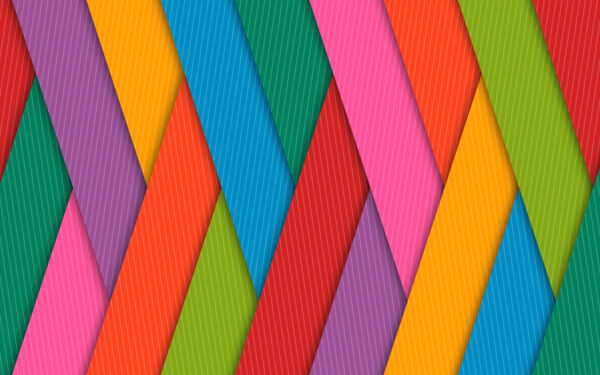 Wallpaper Colorful, Strips