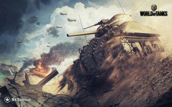 Wallpaper World, Sherman, Tanks