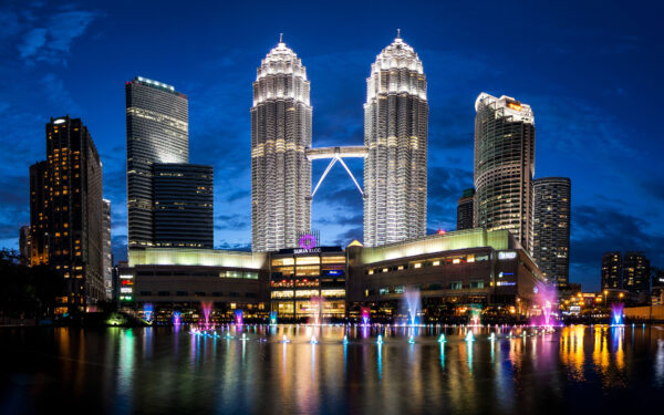 Wallpaper Skyline, Petronas, Towers, Malaysia