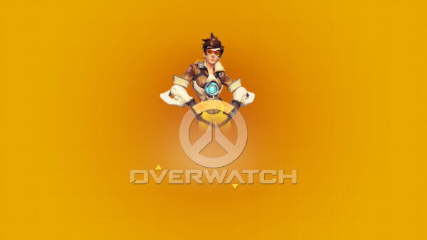 Wallpaper Overwatch, Poster, Tracer