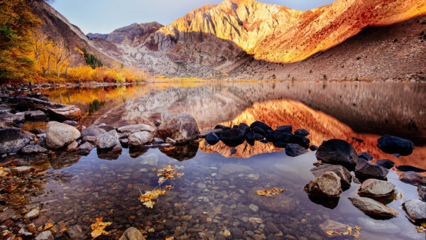 Wallpaper Autumn, Lake, Mobile, Nature, Convict, Desktop