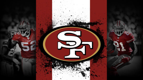 Wallpaper And, Side, White, Logo, Francisco, Red, San, 49ERS, Players, Desktop, With, Background