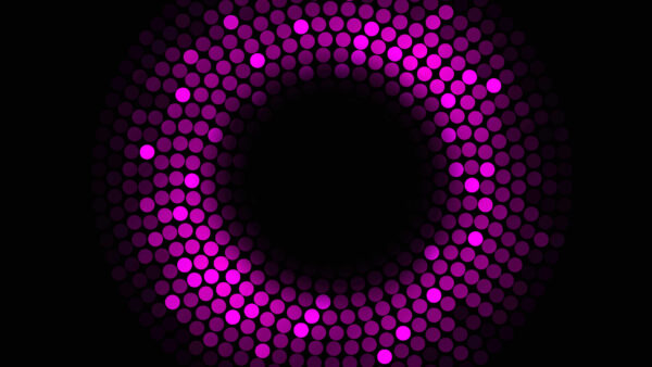 Wallpaper Mobile, Black, Desktop, Abstract, Violet, Circles, Purple