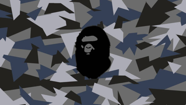 Wallpaper Live, Blue, Camo, Bape