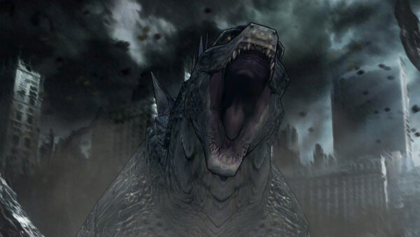 Wallpaper Movies, Desktop, Buildings, Background, Godzilla, Fantasy