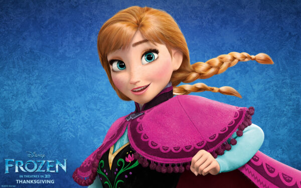 Wallpaper Frozen, Anna