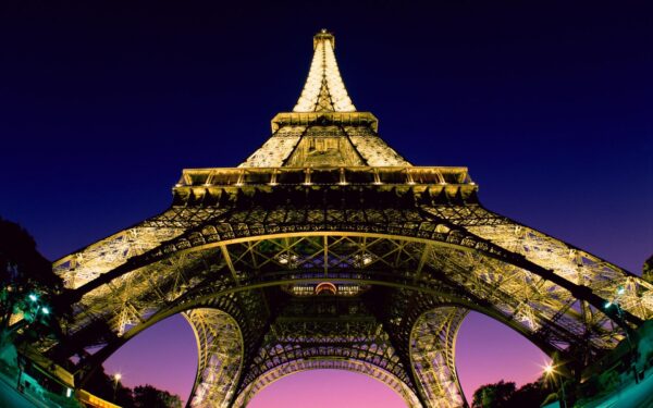 Wallpaper Beneath, Tower, Eiffel