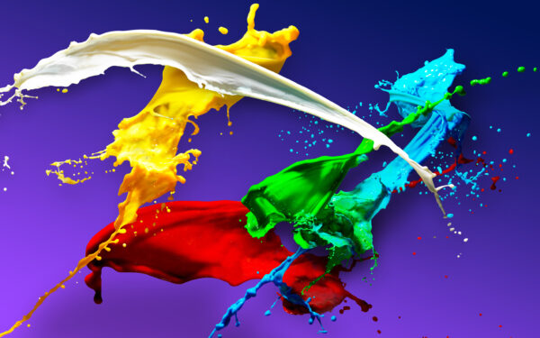 Wallpaper Colors, Splash, Colorful