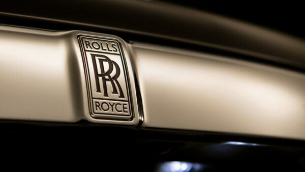 Wallpaper Logo, Dawn, Rolls-Royce