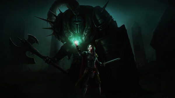 Wallpaper Dark, Light, Sword, Axe, Desktop, Souls, Armor, Games, Magic