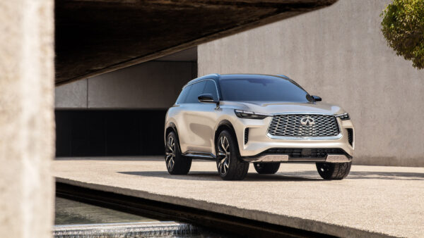 Wallpaper Desktop, Monograph, 2020, Infiniti, QX60, Cars