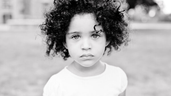 Wallpaper Curly, Hair, Picture, With, Cute, And, Girl, Black, White, Little