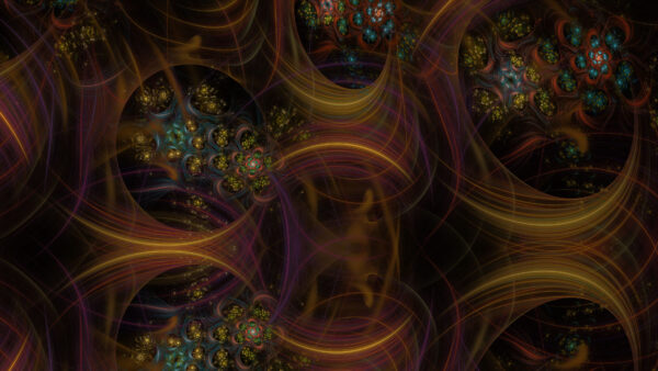 Wallpaper Abstract, Art, Colorful, Fractal, Pattern, Abstraction