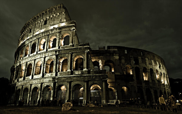 Wallpaper Colosseum, Architecture, Roman