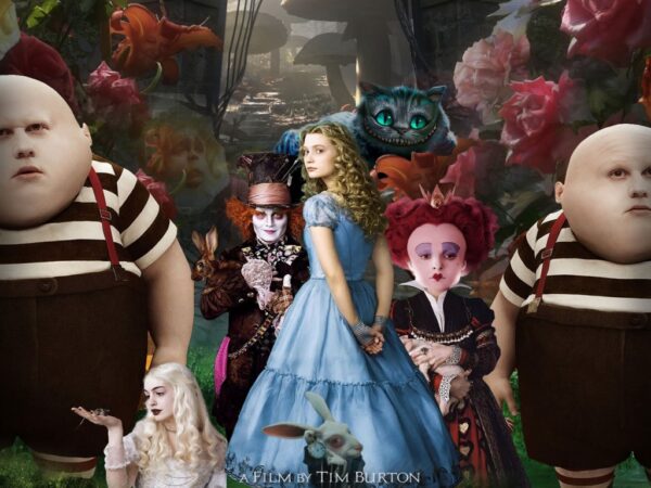 Wallpaper Poster, Wonderland, Alice, Movie