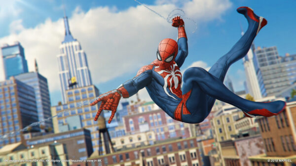 Wallpaper Spider-man, PS4, Game