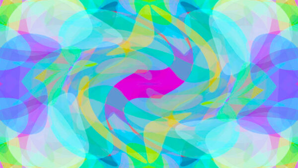 Wallpaper Yellow, Desktop, Pastel, And, Green, Pink, Colors, Abstract, Blue, Wave
