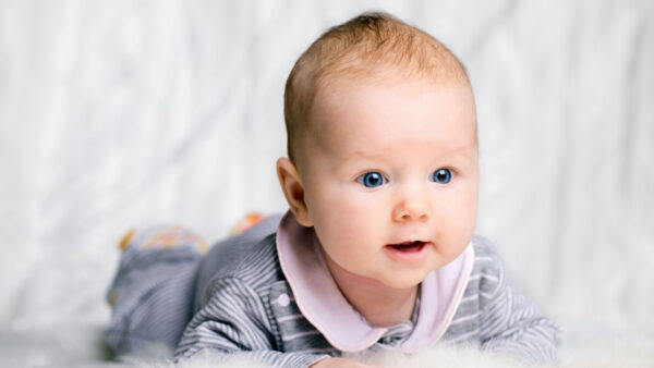 Wallpaper Baby, Eyes, Nice, Background, With, Looking, Desktop, Shallow, Cute, Gray