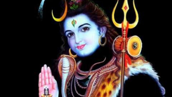 Wallpaper Background, Bholenath, Black, Shiva, Blessing