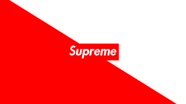 Wallpaper White, Supreme, Red, Background