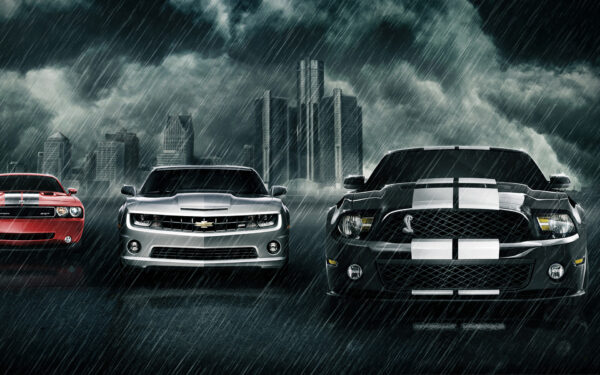 Wallpaper Muscle, Cars