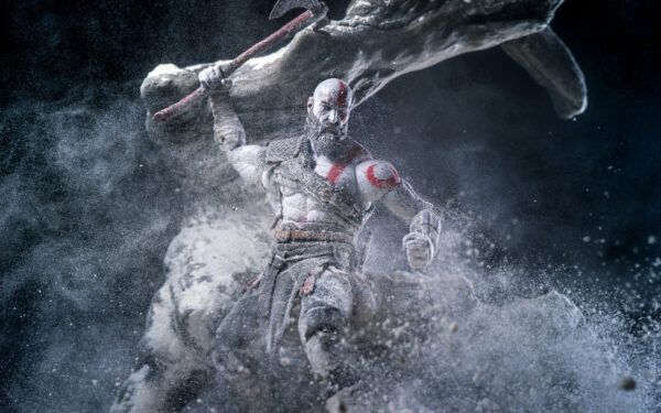 Wallpaper God, 2018, War, Kratos