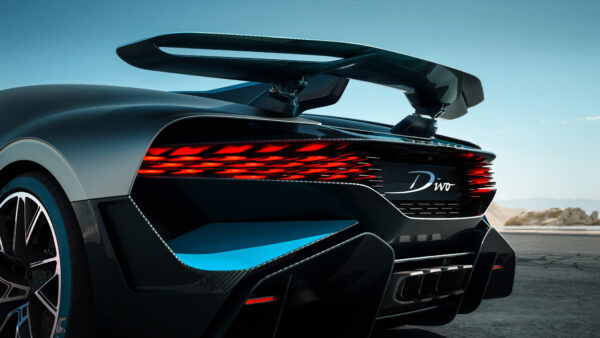 Wallpaper Divo, Bugatti, Rear