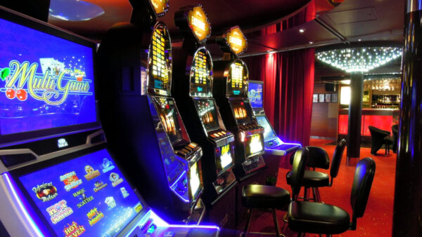 Wallpaper Arcade, Game, Slot, Casino, Blue, Desktop, Video, Machines, Addiction