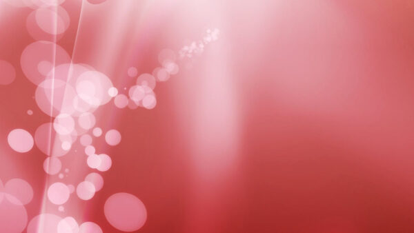 Wallpaper Red, White, Desktop, Aesthetic, With, Circles, Light