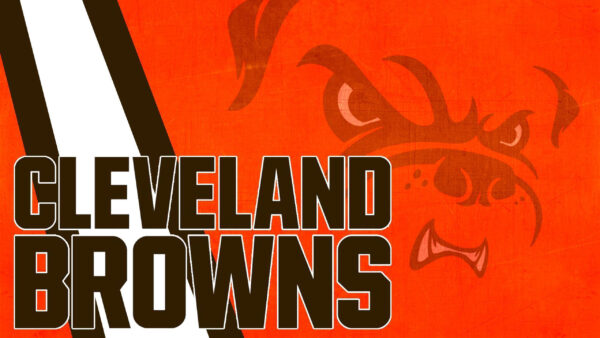 Wallpaper Red, Football, Dog, Image, Desktop, Cleveland, Browns, Background, American, And