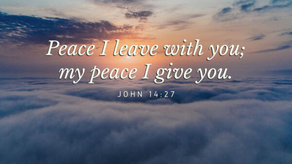 Wallpaper Peace, With, Give, Leave, Jesus, You