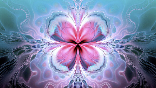 Wallpaper Fractal, Pattern, Desktop, Shapes, Flower, Mobile, Lines, Abstract