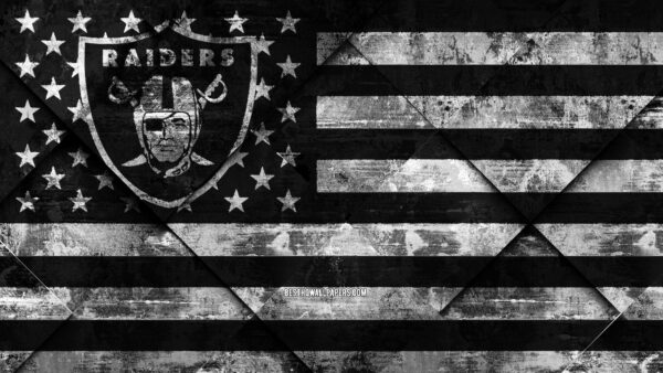 Wallpaper Oakland, Raiders, Club, American, Grunge, Football