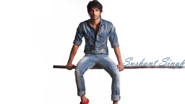 Wallpaper And, Jeans, Sushant, Rajput, Shirt, Wearing, Desktop, White, Singh, Pant, Background