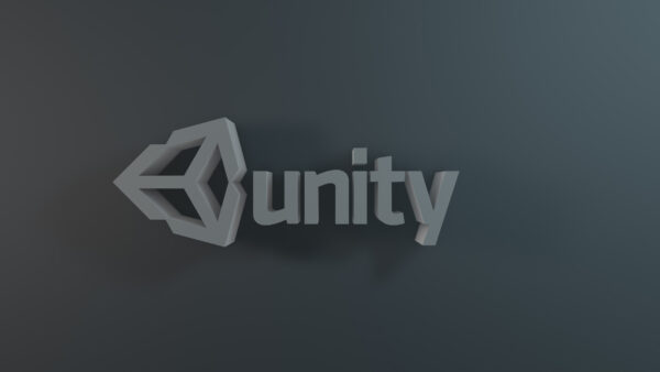 Wallpaper Grey, Unity, Gray, Logo