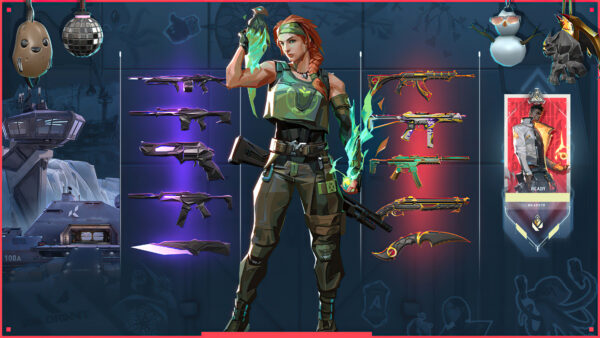 Wallpaper With, Valorant, Weapons, Skye