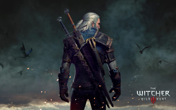 Wallpaper Geralt, Wild, Hunt, Witcher