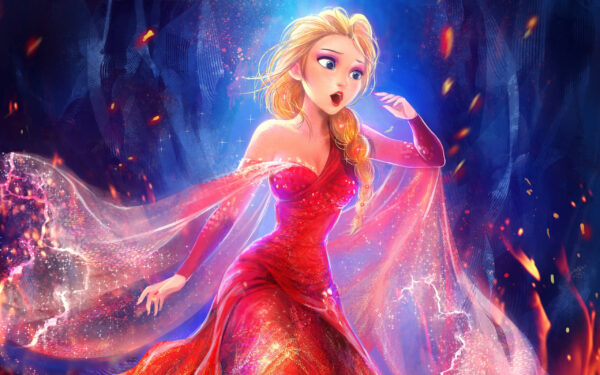 Wallpaper Elsa, Queen