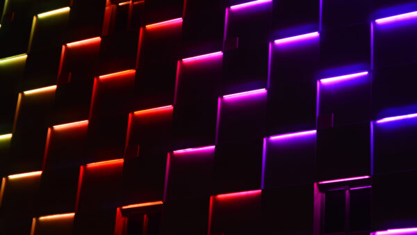 Wallpaper Neon, Lights, Night