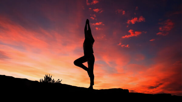 Wallpaper Phone, 4k, Desktop, Yoga, Pc, Silhouette, Mobile, Sunset, Background, Man, Images, Cool, Wallpaper