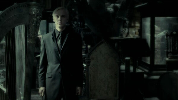 Wallpaper Malfoy, Draco, Black, Wood, Suit, Dark, Coat, Room, Things, Wearing, With, Desktop