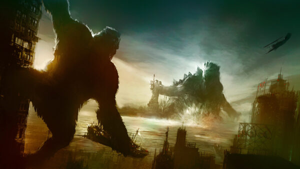 Wallpaper King, Kong, Godzilla