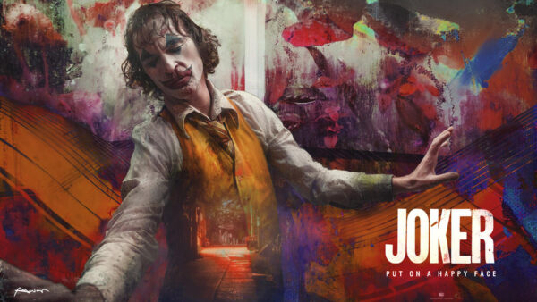 Wallpaper And, Yellow, With, Joker, Phoenix, Coat, Vise, Wearing, Background, Joaquin, Desktop, White, Colors, Shirt