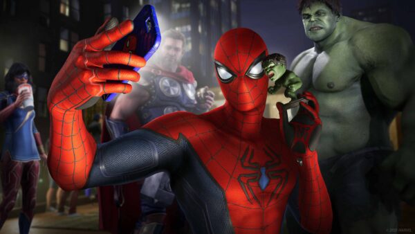 Wallpaper Spider-man, Avengers, Marvel’s