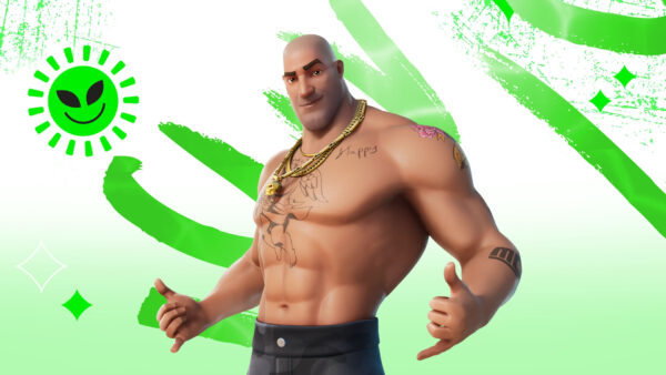 Wallpaper Fortnite, Brutus, Beach