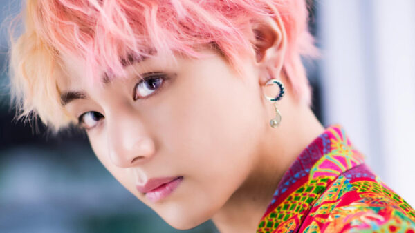 Wallpaper Kim, Hyung, Dress, Wearing, Colorful, BTS, Redhead, Tae