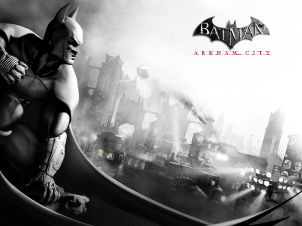 Wallpaper Game, City, (2011), Arkham, Batman