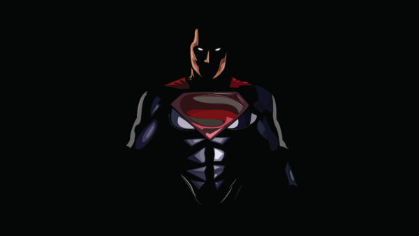 Wallpaper Superman, Minimal, Artwork