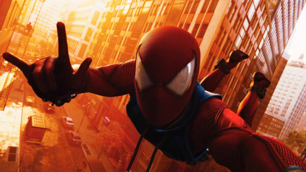 Wallpaper Spider-man, Scarlet