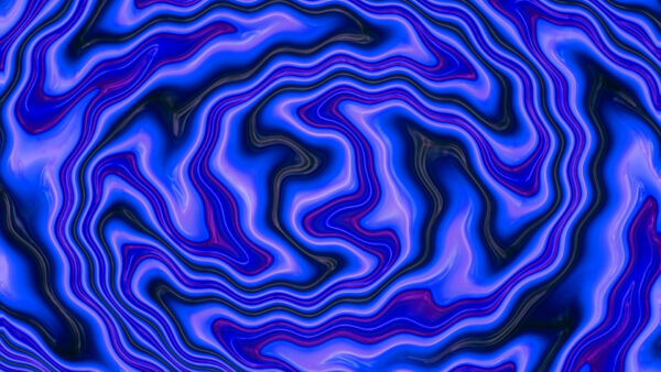 Wallpaper Trippy, Desktop, Lines, Blue, Waves, White